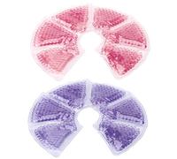 2 Pièces Coussinets D'allaitement Réutilisables en Silicone Protège-mamelons Cadeau de Naissance