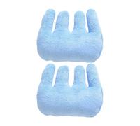 2 pièces coussinets de poignée de rééducation des mains séparateur de doigt professionnel pour un entraînement de force léger et une flexibilité améliorée séparateur de coussin de contracture poignée