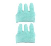 2 pièces coussinets de poignée de rééducation des mains séparateur de doigt professionnel pour un entraînement de force léger et une flexibilité améliorée séparateur de coussin de contracture poignée