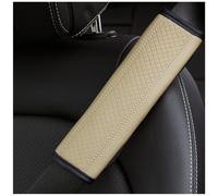 2 Pièces Coussinets d'Epaule pour Toyota Tacoma 2005-2015, Voiture Protège Ceinture de Sécurité Coussin Amovible Voiture Accessoires,Beige