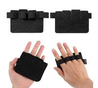 2 Pièces Coussinets Grip en Cuir, Grip Pads pour La Musculation, Aides à La préhension, Respirants Anti-dérapants Pads pour Musculation, pour Tractions, Haltérophilie et Bodybuilding, Entraînement