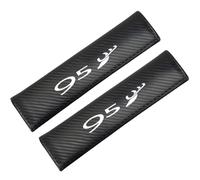 2 Pièces Coussins De Ceinture De Sécurité De Voiture Épaulière Pour Saab Hirsch Housses En Fibre De Carbone Coussinets Doux Et Confortables