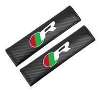 2 Pièces Coussins De Ceinture De Sécurité En Fibre De Carbone Épaulière Pour Jaguar R Doux Coussinets De Couverture De Ceinture De Sécurité De Voiture Accessoires Intérieurs