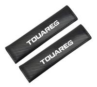 2 Pièces Coussins De Ceinture De Sécurité En Fibre De Carbone Épaulière Pour VW Touareg Doux Coussinets De Couverture De Ceinture De Sécurité De Voiture Accessoires Intérieurs
