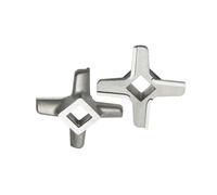 2 Pièces Couteau Hachoir À Viande #8 KW714431 Lame De Hachoir Pièces De Rechange For Appareils De Cuisine, Compatibles For KENWOOD, MG511 AX950E KVC KBC KMC500 PG520 Pièces