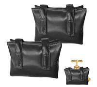 2 Pièces Couvercle Antigel pour Robinet Extérieur Noir Cuir,Housse de Protection Imperméable pour Robinet,Housse Isolante Extérieure Jardin Protection Contre Le Gel en Hiver Sac Vent Résistant