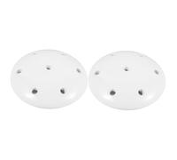 2 Pièces Couvercle Céramique pour Urinal Stoppeur avec Filtre Accessoire de Remplacement pour Urinal Durable Facile
