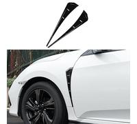 2 Pièces Couvercle D'admission De Flux d'air De Voiture pour BMW Z1 E30 Z3 Z3M E36 i3 i3s i3-S IX, Capot Voiture Côté Prise d'air Débit évent Sortie Autocollant Décoratif,B