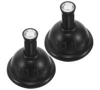 2 Pièces Couvercle D'allumage à Bouton-poussoir en Plastique ABS | Installation sans Outil Simple, Style Moderne Élégant, Adapté aux Tableaux de Bord et Suv