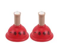 2 Pièces Couvercle de Bouton-poussoir, ABS Rouge, Moderne | Protection Anti-usure, Commande par Pression, pour Anneau de Démarrage et Contacteur Auto, Usage Quotidien