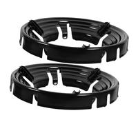 2 Pièces Couvercle de Brûleur à Énergétique de Accessoire de Cuisinière à Protection Compatible Types