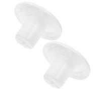 2 Pièces Couvercle de Remplacement Blanc, pour Distributeur D’eau | PP Plastique, Forme Trompette, Fermeture Étanche, pour Bouteilles 5 Gallons et Bureau