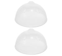 2 Pièces Couvercle pour Cuiseur à Œufs Électrique Rond | Compatible Plupart des Modèles, Design Compact et Empilable, Cuisson Quotidienne