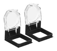 2 Pièces Couvercle Transparent pour Bouton D'alimentation PC