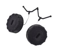 2 pièces couvercles de carburant ensemble de bouchons d'huile for STIHL MS170 MS180 MS190 pièces de tronçonneuse couvercle de bouchon de réservoir de gaz/couvercle de remplissage de carburant 11303500