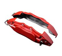 2 pièces couvercles d'étrier de frein en alliage-protecteur de frein à disque universel, boîtier de frein pratique | Couvertures de garniture d'étrier modernes pour la Modification de voiture, idéales