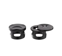 2 Pièces Couverture Confidentialité, Noir, Modèle À Ouverture, Lot De 2 | Anti-Lumière, Capuchon pour Lunettes Connectées, Compact, Obturateur, déplacement
