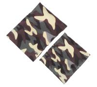 2 Pièces Couverture de Livre Extensible Camouflage en Polyester | Résistante à L'usure Quotidienne, Bords Lisses et Légers, Lavable, Usage Prolongé pour Journaux
