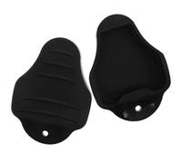 2 Pièces Couvre-Cales de Vélo Look en TPE Noir | Léger, Réduit L’usure des Cales, Usage Cyclistes et Vtt, pour Déplacements Urbains Quotidiens