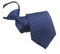 2 pièces cravates for hommes rayé cravate for affaires mariage maigre décontracté mince Pour Fete Affaires(Blue F)
