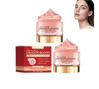 2 Pièces Crème de Sang de Dragon, Crème Visage Anti-Rides Hydratante, Avec de L’Extrait de Sang de Dragon, Soin Anti-Âge Nourrissant qui Hydrate, Réduit les Ridules et Raffermit l’Épiderme