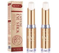 2 pièces Crème pour les yeux caféine avec acide hyaluronique et collagène pour les cernes et les rides, crème anti-âge pour les yeux, pour les poches et les ridules