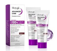 2 Pièces Creme Solaire Visage SPF 100, 80g Sunscreen SPF 100, Creme Solaire Indice 100, Moisturising Sun Protection Cream, Respirant, Convient à Tous Les Types de Peau