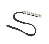 2 pièces cristal magique chignon fabricant élégant bandeaux beignet épingle à cheveux bandes de femmes bricolage style bandeau outil accessoires(Color6)