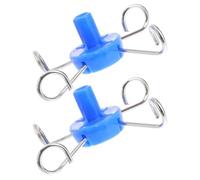 2 Pièces Crochet de Support en Acier Inoxydable, Modèle Inversé | Accessoire de Support, Plastique et Acier Inoxydable, Usage Maison ou Poste Infirmier, pour Bouteilles