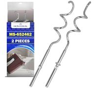 2 Pièces Crochets à Pâte pour Batteur Electrique Cuisine avec Code Original MS-652462 MS652462 Batteur Électrique pour Tefal pour Moulinex Prep`Mix Prepmix pour Krups - Garantie de 10 Ans - MONTERAL