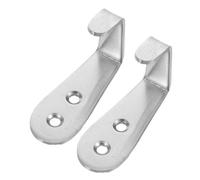 2 Pièces Crochets Métalliques Orientables, Supports Robustes | Rotation à 360 Degrés, Angle Ajustable, Finition Lisse, Fixation Amovible pour Couchettes, Combles, Camping-rails D’échelle