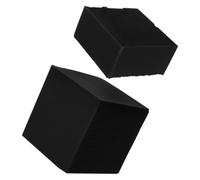 2 Pièces Cube Purificateur D'eau pour Aquarium, Charbon Actif Noir | Élimine Odeurs et Impuretés, Installation Facile, pour Aquariums et Abreuvoirs, Format Cube Compact