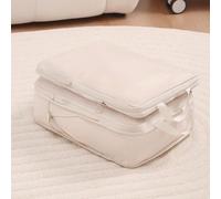 2 pièces Cubes d'emballage pour bagage, sacs de compression pour vêtements, sacs de rangement pour doudounes, sacs de rangement portables grande capacité, convient pour les voyages d'affaires, le tour