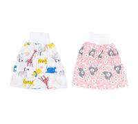 2 Pièces Culotte D'apprentissage à Propreté en Coton, Taille Haute | Pantalon Imperméable Lavable, Coupe Confortable pour Tout-petits, Usage Jour et Jeu Intérieur, Motif Imprimé