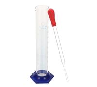2 Pièces Cylindre Gradué en Verre 500ml Résistance et Clarté Optique pour Laboratoire et Usage Domestique Plusieurs styles