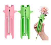 2 pièces d’éliminateur d’épines de rose, éplucheur de feuilles, adapté aux fleuristes professionnels à Pâques et aux outils de jardinage, idéal comme cadeau d’anniversaire pour les amateurs de plantes