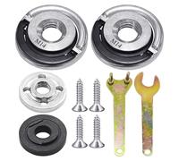 2 pièces d'accessoires pour plaque de pression, 1 jeu d'accessoires pour meuleuse d'angle, clé de meuleuse d'angle, écrou à dégagement rapide pour meuleuse d'angle