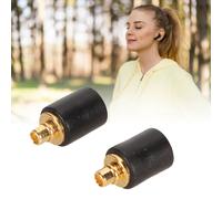2 pièces d'adaptateur de câble MMCX pour IE300/600/900 & N30/N40/N5005, noir