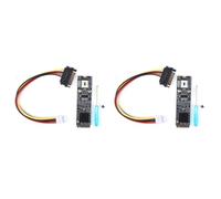 2 pièces d'adaptateur d'extension M.2 PCIe NVMe vers Type-E avec chipset ASM3242, Carte d'extension PCIe à USB 3.2 pour PC de Bureau