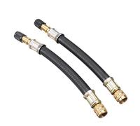 2 Pièces D'adaptateurs Universels Valve Pneu pour Peugeot Expert 2016-2022, Adaptateur Gonflage Pneu Caoutchouc Souple, pour Voiture Moto,110mm
