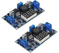 2 Pièces Dc-Dc Buck Convertisseur De Tension Module D'Alimentation Module Abaisseur Réglable Stable 36V 24V 12V À 5V 2A Module D'Alimentation Avec Affichage Led[Z3470]