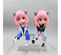 2 pièces de 10 cm de Spy Family Anime figure Anya cosplay personnage