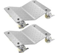 2 Pièces De 12 "X16" Kit D'aide À La Manœuvre Chariot De Réparation De Véhicules Avec 4 Roulettes Amovibles