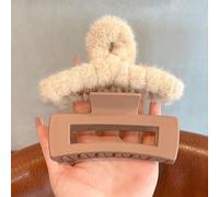 2 pièces de 4,33 pouces Multicolores Grandes Pinces à Cheveux Poupée en Peluche Douce Ours Pince Attrape Cheveux Pince Pin pour Femmes Filles, 2 pièces/1#