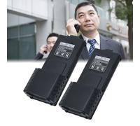 2 pièces de batterie de remplacement Li-ion 3800mAh pour talkies-walkies BAOFENG UV5R
