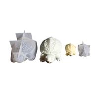 2 Pièces De Belles Tortues En Silicone Ensemble Détails Et Flexibilité Adaptés Décors Et Activités Fabrication Moule En Silicone Flexible