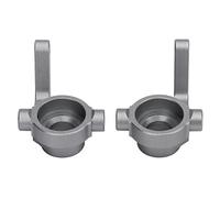 2 pièces de blocs de direction en aluminium pour RC, coupelle de direction RC pour véhicule tout-terrain 1/10, réduisant les vibrations ; blocs de direction en alliage d’aluminium (De couleur)
