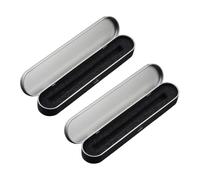 2 Pièces De Boîtier À Crayon Automatique, Boîtier À Crayon, Coque À Broches En Métal, Boîte D'Emballage À Stylo, Coque À Broches, Boîte Cadeau, Emballage Cadeau.