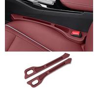 2 pièces de Bouchons de Remplissage d'espace pour siège Auto BMW X6 X6M E71 E72 F16 F96 G06 30i 30d Bouchon d'espace latéral Rouge (Rouge)