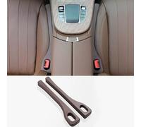 2 pièces de Bouchons de Remplissage d'espace pour siège Auto Opel Mokka Combo Olympia Astra Bouchon d'espace latéral Marron (Marron)